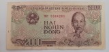 Vietnam bancnota 2000 dong 1988 VF