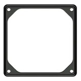 Buffer de cauciuc Deepcool DP-P80 80mm reduce vibratiile si zgomotul produs de ventilator 80x80x2mm