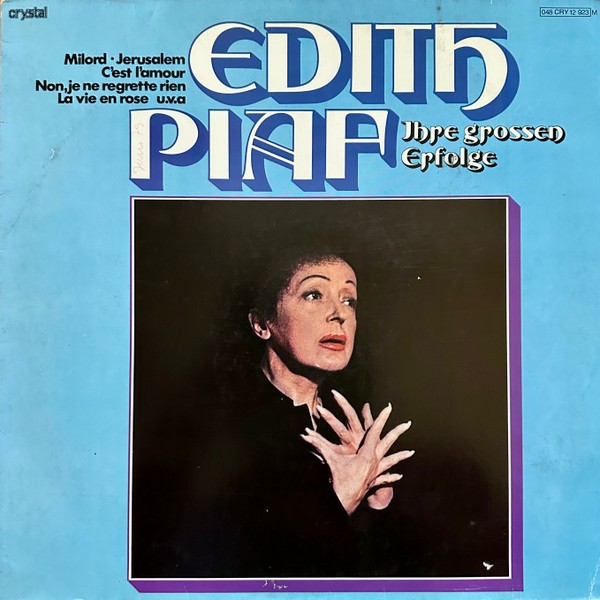 Vinil LP # Edith Piaf &lrm;&ndash; Ihre Grossen Erfolge (VG++)