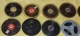 8 bucati rola cu banda pt. magnetofon - atentie diametrul la rola 18 cm FARA CARCASE
