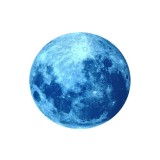 Sticker Fosforescent, Luna, Autoadeziv, 30cm, Albastru, CBD CORAL BEST DEALS Albastru Caraibe 30 cm 30 cm 30 cm Albastru Caraibe 1 Sticker