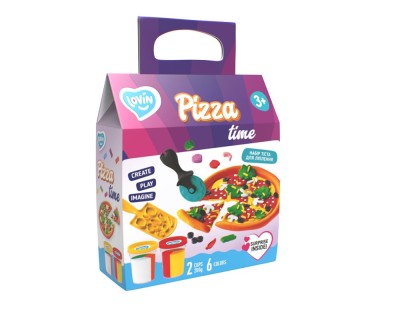 Set plastilina 100% eco, lovin&amp;#039;do, pizza time foto