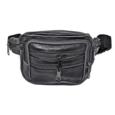 Borseta de brau, din piele naturala negru, Magrot 303 - 20009
