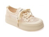 Pantofi sport GRYXX bej, 9122, din material textil