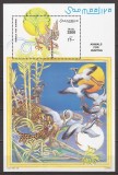 SOMALIA 1999 FAUNA PASARI ( colita dt.) MNH, Nestampilat