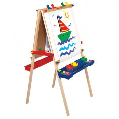 Tabla de scris reglabila Melissa and Doug, sevalet lemn, 3 ani+ foto