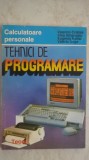 Valentin Cristea, s.a. - Tehnici de programare (trimit cartea oriunde in tara)