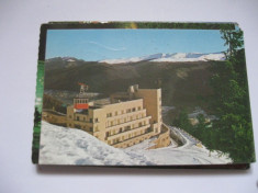 Carte postala, anii 80 - Sinaia (Hotel Cota 1400) foto