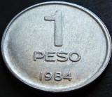 Cumpara ieftin Moneda 1 PESO - ARGENTINA, anul 1984 * cod 4934 = A.UNC, America Centrala si de Sud