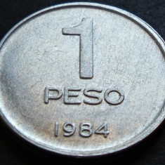 Moneda 1 PESO - ARGENTINA, anul 1984 * cod 4934 = A.UNC