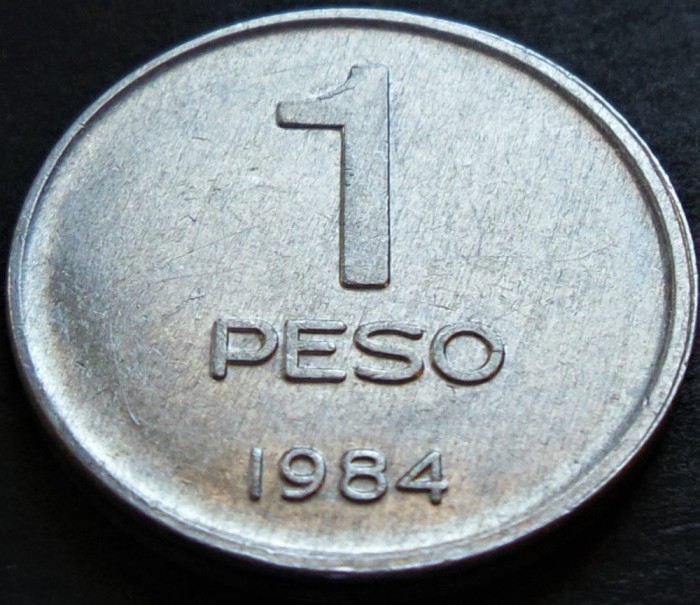 Moneda 1 PESO - ARGENTINA, anul 1984 * cod 4934 = A.UNC