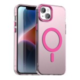Husa iPhone 14 Asteroid GSM CandyCase MagSafe, roz