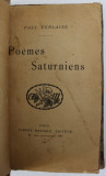 POEMES SATURNIENS par PAUL VERLAINE , 1923