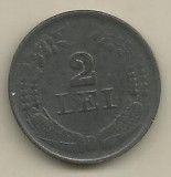 ROMANIA MIHAI I - 2 LEI 1941 [2] XF++ a UNC , PATINA - livrare in cartonas, Zinc