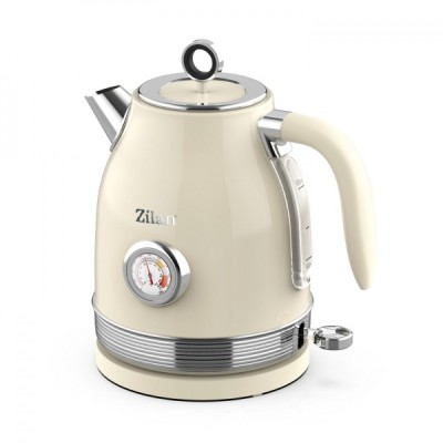 Fierbator RETRO 1.7L 2200W rotire 360 crem Zilan ZLN1184 foto