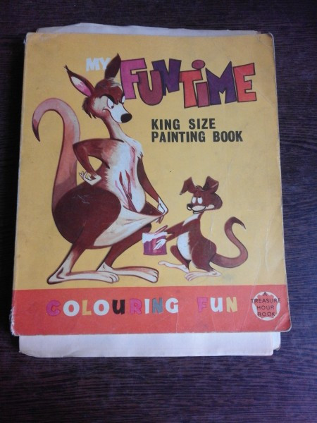 MY FUN TIME, KING SIZE PAINTING BOOK (CARTE DE COLOREAT)