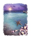 Cumpara ieftin Sticker decorativ Ocean, Albastru, 70 cm, 11504ST, Oem