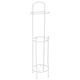 Suport Hartie Igienica 15.5x65 cm 5Five Metal Alb