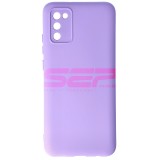 Husa Silicon Samsung Galaxy M02s Mov Liliac - Protectie Premium, Calitate High Copy