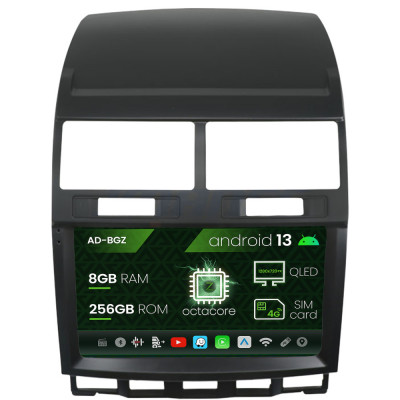 Navigatie Volkswagen Touareg, Android 13, Z-Octacore 8GB RAM + 256GB ROM, 9 Inch - AD-BGZ9008+AD-BGRKIT050 foto