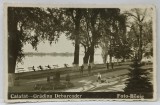 CALAFAT , GRADINA DEBARCADER , FOTO - BONIG , 1943, CARTE POSTALA ILUSTRATA