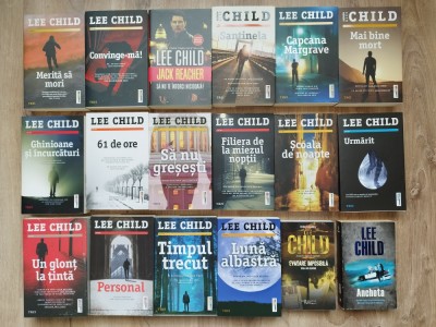 Lee Child - lot 18 romane thriller foto