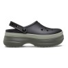 Saboti Crocs Classic Stacked Clog Negru - Black, 36 - 39