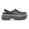 Saboti Crocs Classic Stacked Clog Negru - Black