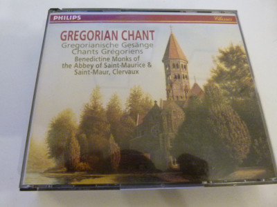 Gregorian Chant - 2 cd, Saint-Maur ;Clervaux foto