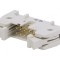 Soclu IDC Tată 10 PIN cu Ejector 2,54mm THT