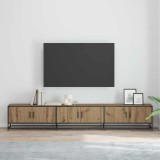vidaXL Cabinet TV stejar artizanal 240 x 35 x 41 cm Lemn compozit