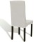 Huse de scaun elastice drepte, 4 buc., crem - 4