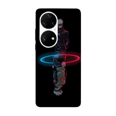 Husa compatibila cu Huawei Nova Y70 model Gojo x Kakashi Neon, Silicon, TPU, Viceversa foto