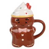 Cumpara ieftin Cana Turta Dulce ceramica multicolora 12x8x15 cm / 250 ml