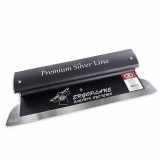 Gletiera profesionala, maner aluminiu, lama inox 0.4 mm, Premium Silver, Medium Flex, 40 cm, Ergoplane, Olejnik GartenVIP DiyLine