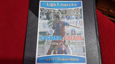 program Gloria Bistrita - Steaua foto