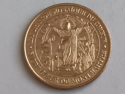 M1 A1 8 - Medalie amintire - Sacre-coeur de Montmartre - Franta - 2005 foto