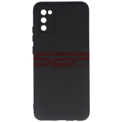 Toc silicon High Copy Samsung Galaxy A02s Black foto