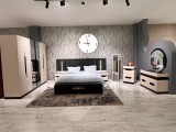 DORMITOR COMPLET RAISA 160&times;200CM SALTEA SI SOMIERA GRATUITE