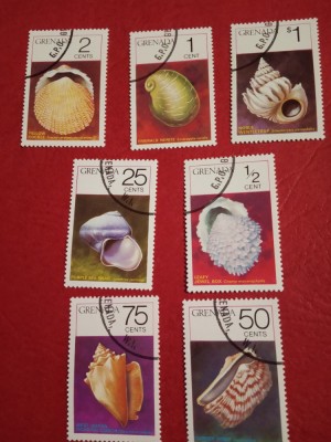 GRENADA, SCOICI - SERIE COMPLETĂ ȘTAMPILATĂ foto