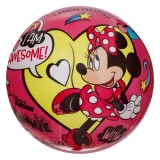 Minge de plaja din plastic cu Minnie Mouse, 23 cm, roz, CMCLASS