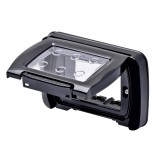 Rama Ornament 3M Gewiss System Top IP55 negru GW22452