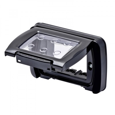 Rama Ornament 3M Gewiss System Top IP55 negru GW22452 foto