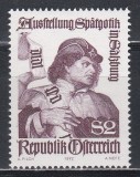 Austria 1972 - Expoziție gotică t&acirc;rzie &icirc;n Salzburg, MNH