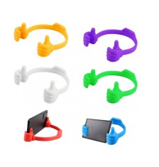 Set de 6 suporturi pentru telefoane MplehDa, multicolor, 9,4 x 11,4 x 4,2 cm foto