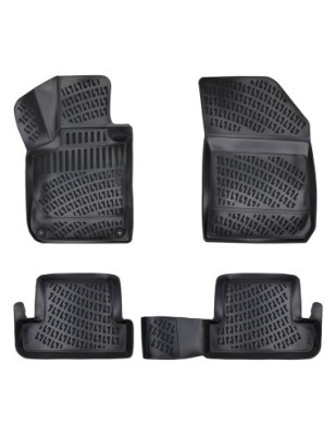 Set covorase auto din cauciuc tip tavita Peugeot 308 II 2013- foto