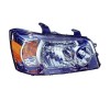Far Toyota Highlander (XU20), 2004-01.2007, partea Dreapta, Taiwan, Tip=USA; tip bec HB3+HB4+P21/5W; manual;