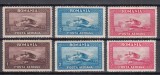 ROMANIA 1928 LP 80 LP 80 a POSTA AERIANA C.RAIU FILIGRAN VERTICAL+FILIGRAN ORIZONTAL GUMA ORIGINALA SERIE SARNIERA