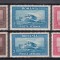ROMANIA 1928 LP 80 LP 80 a POSTA AERIANA C.RAIU FILIGRAN VERTICAL+FILIGRAN ORIZONTAL GUMA ORIGINALA SERIE SARNIERA