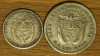 Panama - set argint 0.900 -raritati- 5 + 10 centesimos 1904 - an unic de batere, America Centrala si de Sud